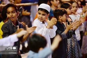 جشن میلاد امام حسن مجتبی (ع) در صحن مسجد جامع خرمشهر