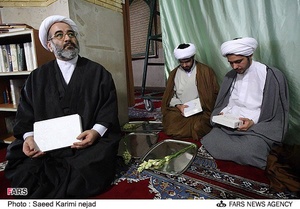 مراسم عمامه گذاری در دانشگاه امام صادق(ع)
