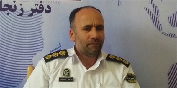 علی اصغر شیر محمدی پلیس راه استان زنجان