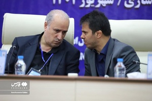 مهدی تاج در مجمع انتخابات هیات فوتبال مازندران و کلنگ زنی ساختمان هیات