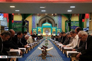 جزخوانی قرآن کریم در حسینیه اعظم زنجان