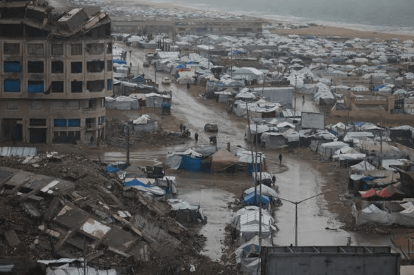 Displaced Palestinians Face Harsh Conditions, Shortages at Gaza…