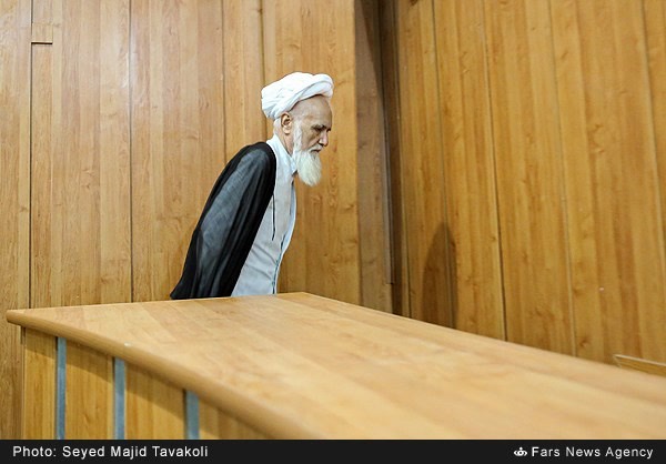 آیت الله محی‌الدین حائری شیرازی در دوره آموزشی خط امام(ره)