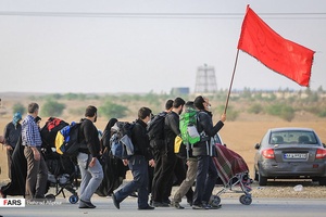 پس آنگه اربعین دیگر آور/ گزارش تصویری کاروان اربعین حسینی در مرز مهران
