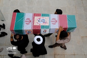 مراسم استقبال از شهدای «دفاع مقدس» در شیراز