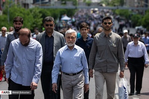 عطاءالله صالحی جانشین رئیس ستاد کل نیروهای مسلح در راهپیمایی روز جهانی قدس ۹۸ 