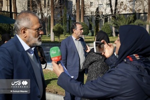 محمد دهقان معاون حقوقی رئیس‌جمهور حاشیه جلسه هیأت دولت