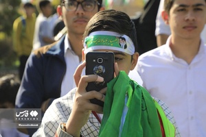 حماسه حضور خراسان‌جنوبی‌ها در راهپیمایی 13 آبان