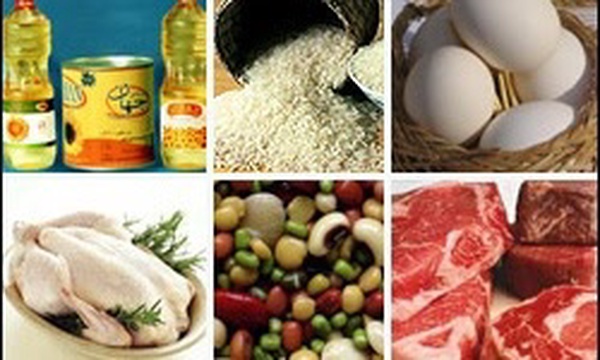 کالاهای اساسی برنج گوشت