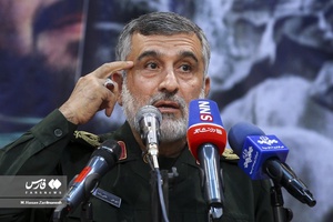 سخنرانی سردار امیرعلی حاجی‌زاده فرمانده نیروی هوافضای سپاه در جمع دانشجویان دانشگاه علم و صنعت