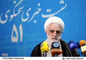 حجت الاسلام غلامحسین محسنی اژه ای سخنگوی قوه قضائیه