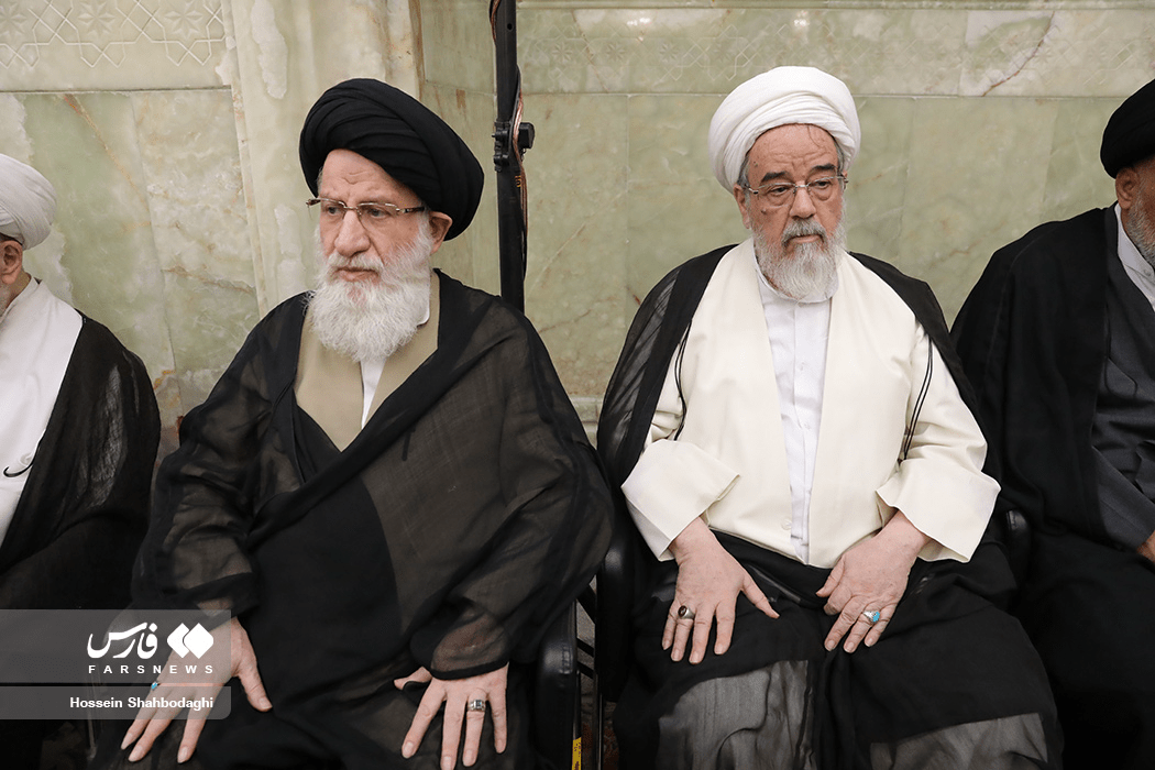 مراسم چهلمین روز ترحیم آیت الله شبیری زنجانی(ره)