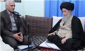 علوی گرگانی ملاقات با هلال احمر