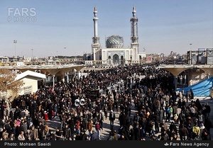 آیین عزاداری اربعین حسینی در قم