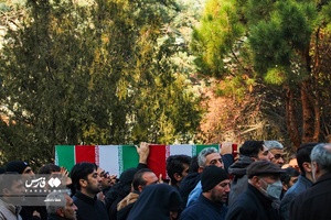 تشییع پیکر مطهر هشت شهید گمنام دفاع مقدس در تبریز