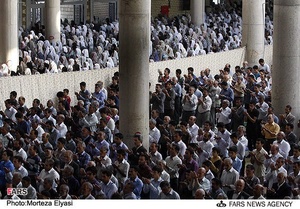 اقامه نماز عید فطر در زنجان