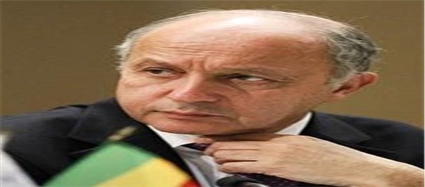 لوران فابیوس وزیر خارجه فرانسه