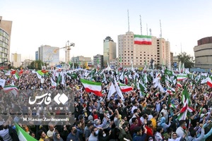 جشن میلاد پیامبر (ص) در میدان ولیعصر(عج)