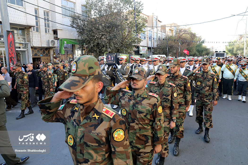 تشییع پیکر ابوالشهید سید احمد موسوی