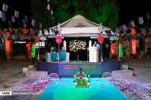 نخستین شب از سی و ششمین شب شعر عاشورایی در آستان مقدس حضرت علی ابن حمزه (ع) شیراز 