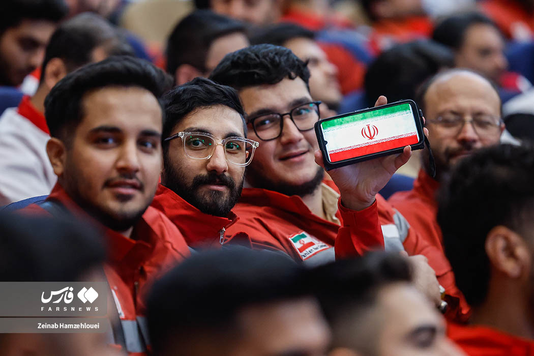 آیین تجلیل از رشادت‌های امدادگران هلال‌احمر