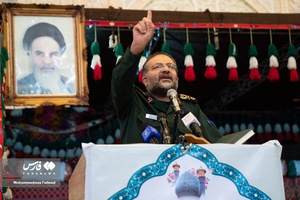 سخنرانی سرتیپ غلامرضا سلیمانی رئیس سازمان بسیج مستضعفان در مراسم نخستین یادواره شهدای دانش آموز عشایر سراسر کشور در شیراز