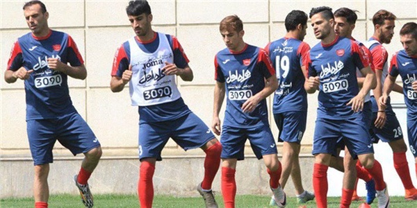 تمرین پرسپولیس