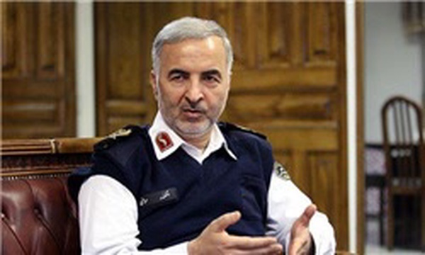 سردار اسکندر مومنی رئیس پلیس راهور