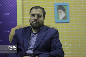 حضور مجتبی ابراهیم زاده مداح سرشناس خراسان جنوبی در خبرگزاری فارس - بیرجند