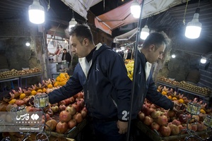 بازار سنندج در آستانه «شب چله»