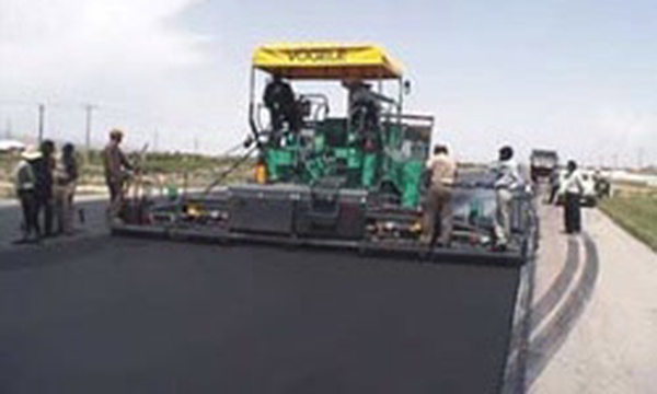 آسفالت پروژه عمرانی