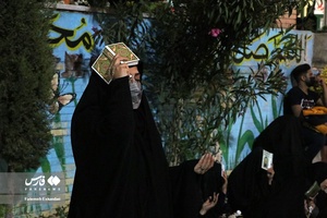 شب قدر کرمانی‌ها در جوار مزار «حاج قاسم» 