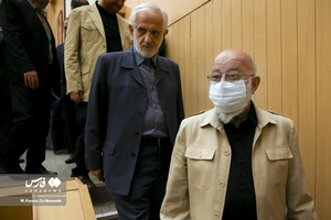 مهدی چمران رئیس شورای شهر در دیدار با رئیس دیوان عدالت اداری