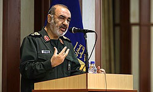 سردار سلامی جانشین فرمانده سپاه در همایش پاسداران اهل قلم