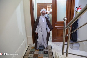 گزارش تصویری: دیدار نماینده ولی فقیه در سپاه با مراجع تقلید