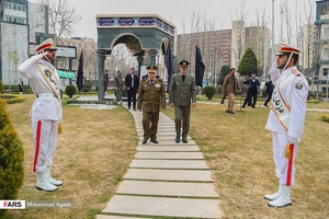 مراسم استقبال از«وزیر دفاع سوریه»