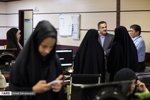 حضور  احمد ابوالقاسمی  مدیر رادیو قرآن در خبرگزاری فارس