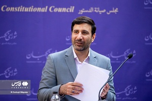 سخنرانی هادی طحان نظیف سخنگوی شورای نگهبان در نشست خبری 