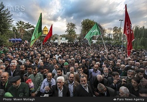 استقبال مردم گرگان از پیرغلامان حسینی در شهرستان گرگان
