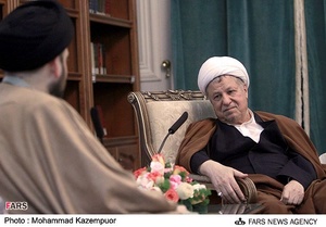 دیدار سیدعمار حکیم رییس مجلس اعلای اسلامی عراق با آیت الله هاشمی رفسنجانی رئیس مجمع تشخیص مصلحت نظام