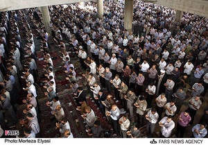 اقامه نماز عید فطر در زنجان