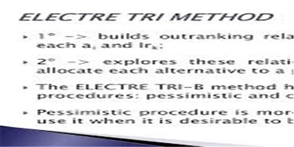 مدل ELECTRE TRI