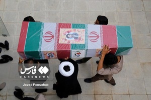 مراسم استقبال از شهدای «دفاع مقدس» در شیراز
