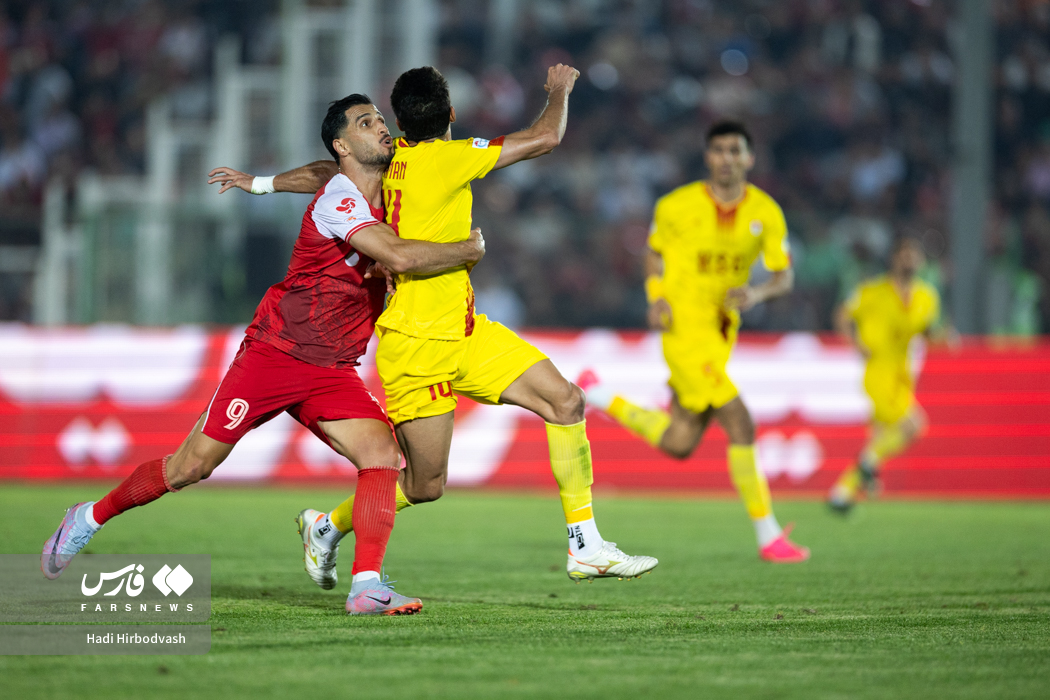 هفته دهم لیگ برتر فوتبال| پرسپولیس ۰ - فولاد خوزستان ۱