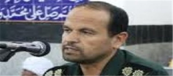 فرمانده سپاه دشتی مراد کاظمی