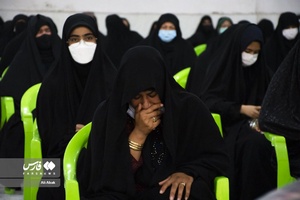 برگزاری مراسم یادبود شهدای افغانستان در اردوگاه مهاجرین سمنان