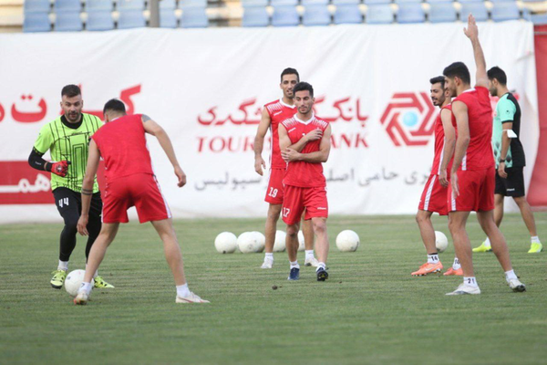 تمرین پرسپولیس 