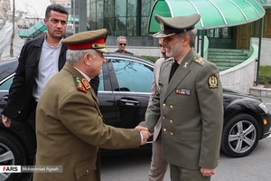 مراسم استقبال از«وزیر دفاع سوریه»