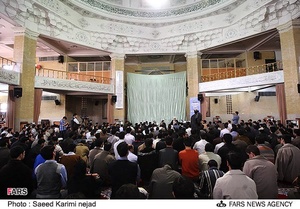 مراسم عمامه گذاری در دانشگاه امام صادق(ع)