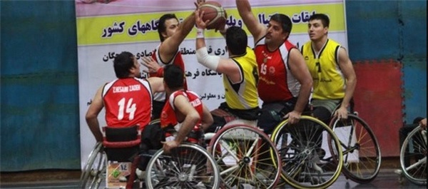 ایثار قم در لیگ برتر بسکتبال با ویلچر